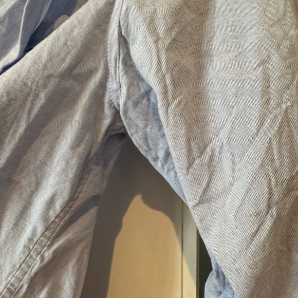 Club Monaco Casual Light Blue Button-Up Shirt - Picture 3 of 4